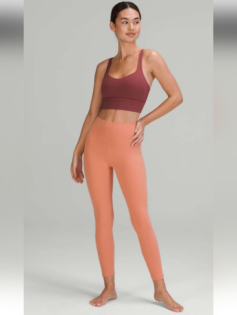 Lululemon Align High-Rise Pant 25" Pink Savannah